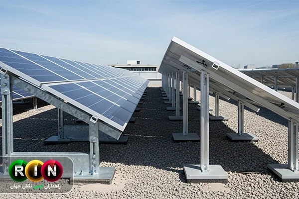 زاویه نصب در سازه پنل خورشیدی